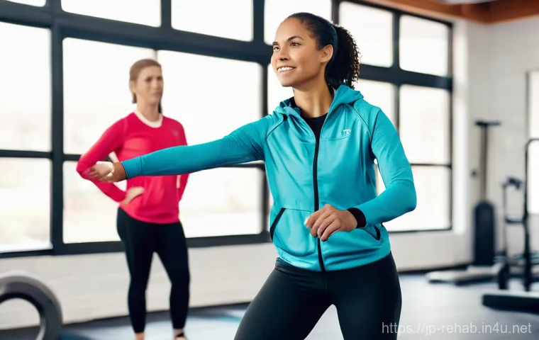 스포츠재활사 자격증 관련 학원 추천 - **Prompt:** A dynamic male sports rehabilitation trainer, wearing a sleek, modern athletic outfit co...